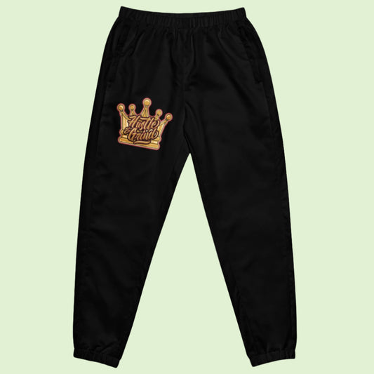 Black Hustle & Grind Signature Logo Joggers