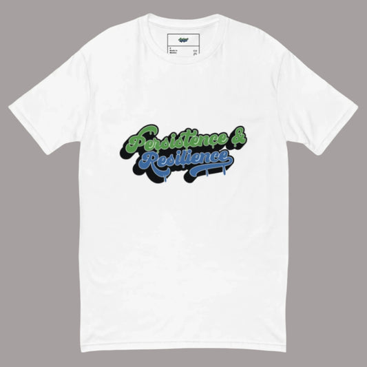 White Persistence and Resilience Short Sleeve T-shirt