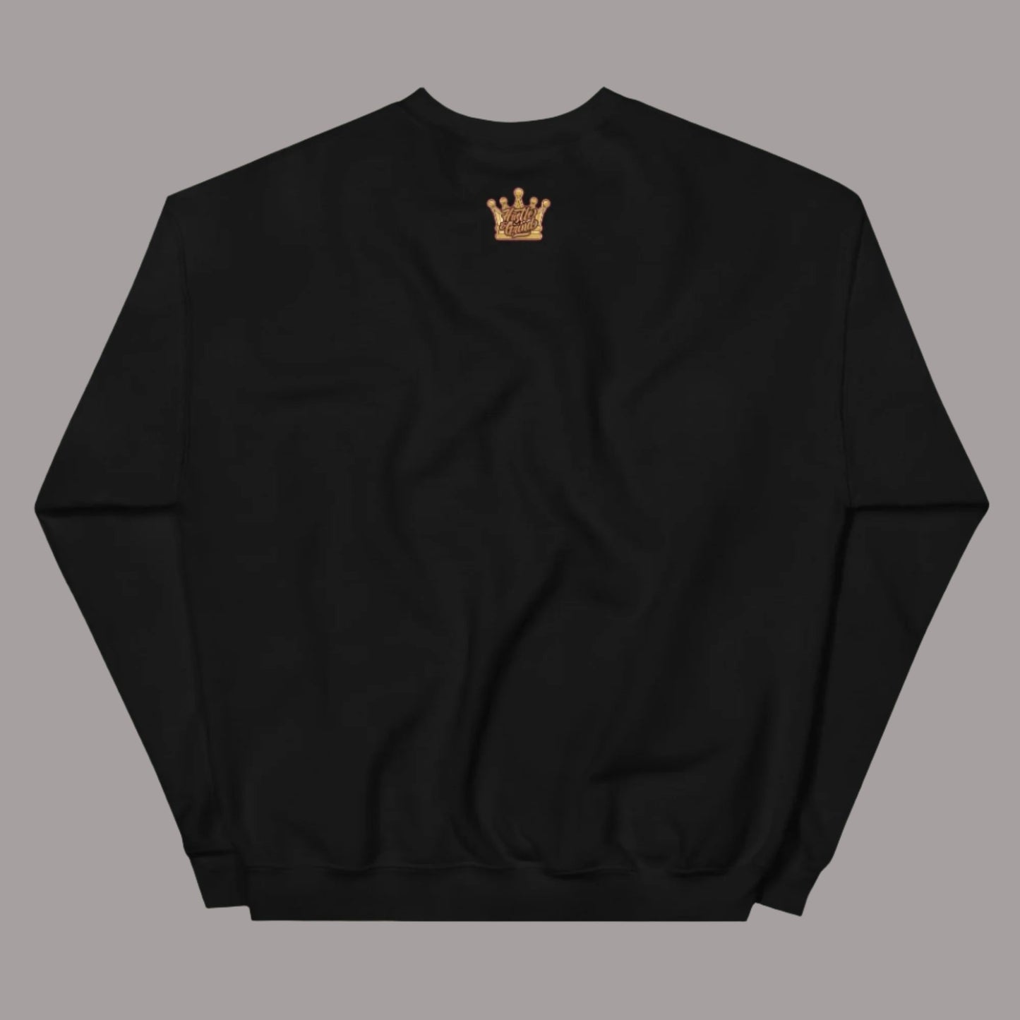 Black Hustle & Grind Signature Logo Sweatshirt